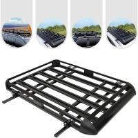Baca techo para coche cesta techo ajustable y ancha gran aluminio universal - details 4