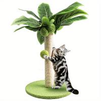 Poste rascador Vertical para gatos, cuerda de Sisal, molinillo de pilar para rascar gatos, árbol trepador duradero, suministros - details 0