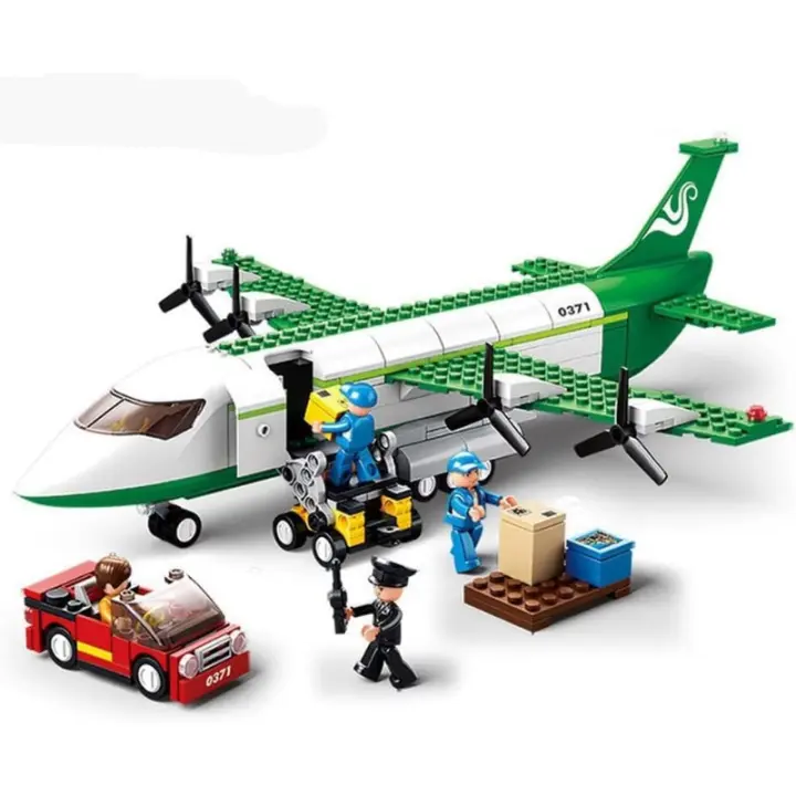 Bloques de construcción Estación de avión de ciudad Juguete para niños de 6 a 12 años, Kits de construcción de aeropuerto de ciudad Juguetes para niños Learning STEM Ladrillos Helicóptero Regalo de cumpleaños para niños de 6 a 12 años (463 piezas) - 1