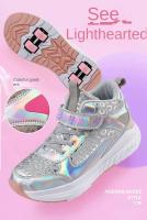 Nuevo modelo 2025 Patines deportivos en línea de 4 ruedas para niños, zapatillas deportivas de buena calidad para interiores, a la moda. - details 3
