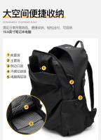 Mochila resistente al desgaste para viajeros, mochila informal de tela Oxford, mochila curva impermeable neutra para estudiantes de secundaria - details 4