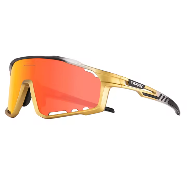 Kapvoe-gafas de sol polarizadas para ciclismo de montaña, lentes deportivas para hombre y mujer, UV400 - 1
