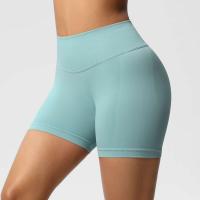 Pantalones cortos de gimnasio ajustados de estiramiento alto cómodos respirables deportivos de cintura para mujer, ropa deportiva para mujer para - details 12