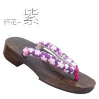 Zapatos tradicionales de moda, zapatillas de madera japonesas de verano para niños con tacón alto - details 9