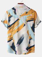 Camisa con estampado Floral personalizado para hombre, camisa para vacaciones en la playa, novedad de verano - details 0