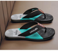 Chanclas de Verano para Hombre, Sandalias Antideslizantes de Bloques de Color para Exteriores, Chanclas de Suela Suave para Hombre, Chanclas de Punta Vietnamita para Conducir - details 15