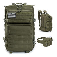 Mochila de CapacidadMochila táctica Mochila de 50L para Mujer Mochilas para Hombres Uso Multifuncional con múltiples Bolsillos, Adecuado para Escalada al Aire Libre, Viajes - details 17