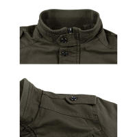 Chaqueta de Invierno Cálida para Hombres MAGCOMSEN Abrigo de Carga con Lina de Poliéster - details 4