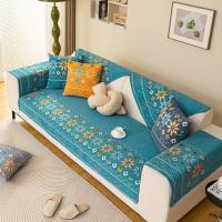 Funda de Sofá Boho Vibrante Resistente a Manchas, Antideslizante Versátil para Dormitorio, Oficina, Sala de Estar - details 6