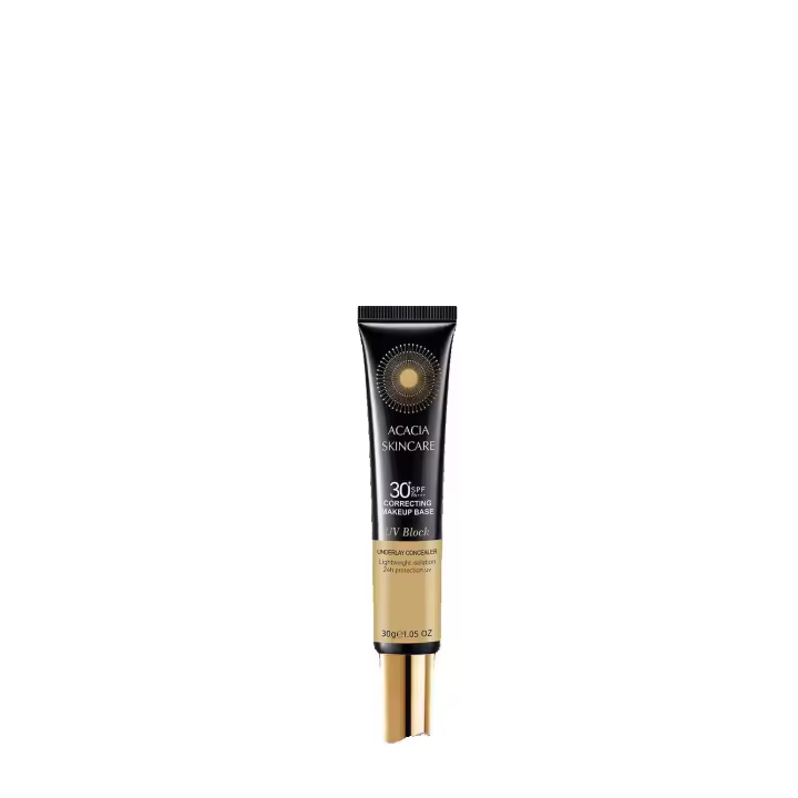 ACACIA Akashia Crema aislante con protección solar Anti UV Corrector no graso Protector solar - Paquete de 2 - 1