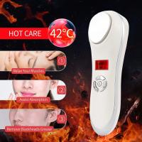 Martillo frío caliente portátil, dispositivo de belleza, crioterapia ultrasónica, estiramiento de la piel, masajeador de vibrac - details 5