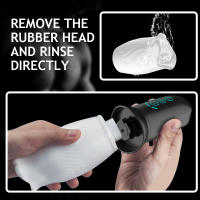 Vibrador Oral de Rotación Automática Placer Sensorial para Hombres Juguete de Entrenamiento de Placer Delayo Motion de Espiral - details 4