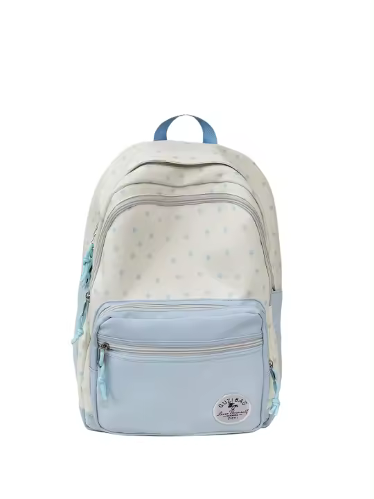 Mochila de Nylon de Alta Gama Trend 2025 Paquete Escolar Casual para Mujeres Capacidad Grande - 1