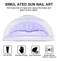 SUN X11 MAX-esmalte de Gel profesional para manicura, lámpara LED UV de 132W, con Sensor automático - details 19