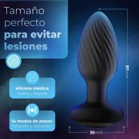 Vibrador Anal con 360 °   Rotación y 14 Modos - Juguete Sexual para Hombres con Control Remoto - Estimulador de Próstata y Masajeador Erótico - details 1