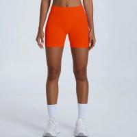 Pantalones de Yoga sin costuras para mujer, pantalones cortos deportivos para correr, transpirables, cintura alta, LICRA - details 8