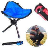 Taburete trípode plegable de acero portátil imprescindible: multiusos para picnic, camping, senderismo y pesca - details 2