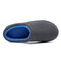 Invierno de los hombres más el tamaño 50 al aire libre engrosado fondo grueso apilado caliente zapatillas de algodón de lana - details 5