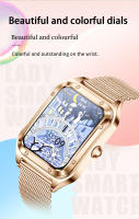 2024 Relojes de lujo de alta gama para mujer Reloj inteligente con llamada Bluetooth Reloj inteligente resistente al agua Monitor de salud de oxígeno y presión arterial Pulsera para mujer para Android iOS, regalos exquisitos para mujer - details 9