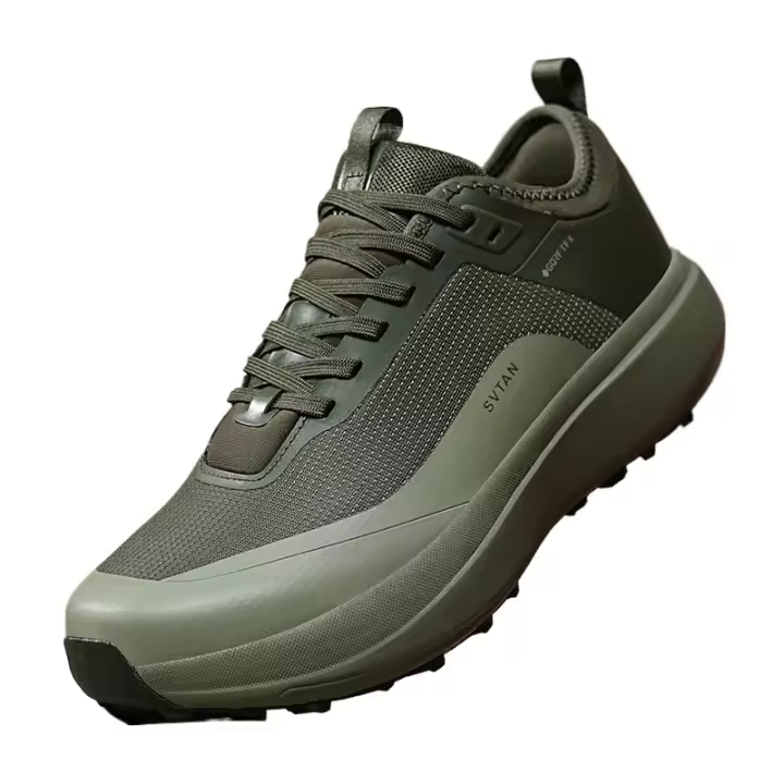2025 Nuevos zapatos de senderismo al aire libre para hombre, impermeables, de suela gruesa y transpirables. - 1