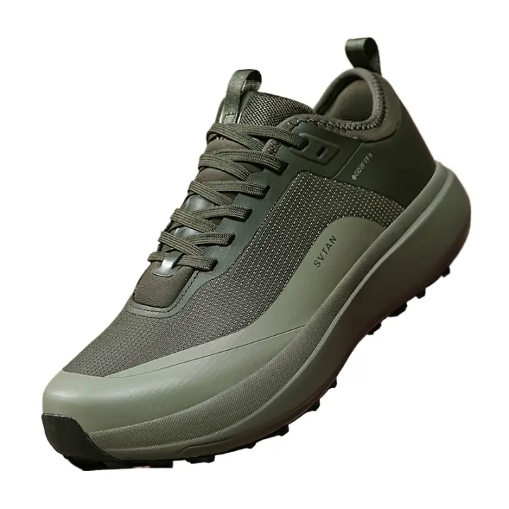 2025 Nuevos zapatos de senderismo al aire libre para hombre, impermeables, de suela gruesa y transpirables. - 1