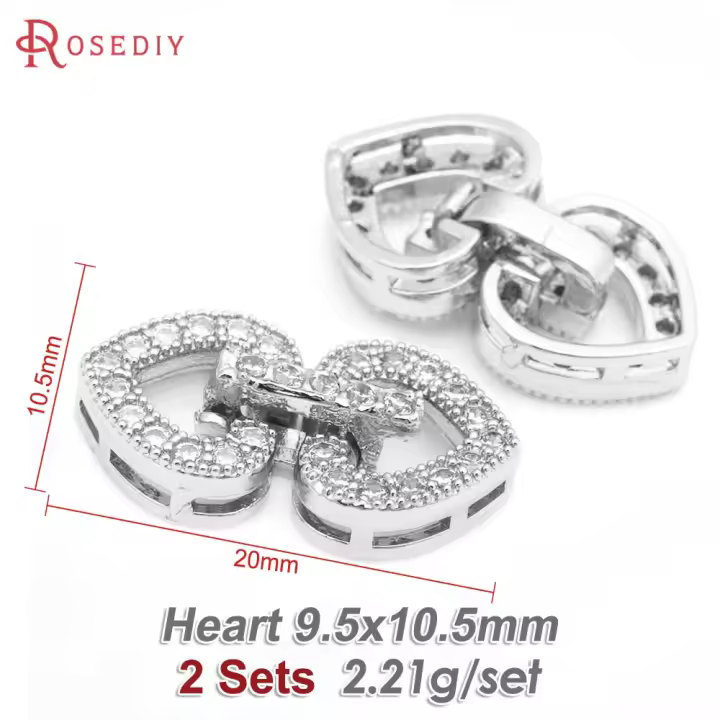 Conector de Estrella Redondo de Brasso y Zirconio de 18K Oro Accesorios de Joyería DIY para Collares y Pulseras Hecho en China - 1