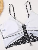 Conjunto de Bikinis de cintura alta para mujer, bañadores trenzados, traje de baño para mujer, microbikinis de realce, ropa de playa a la moda 2023 - details 6