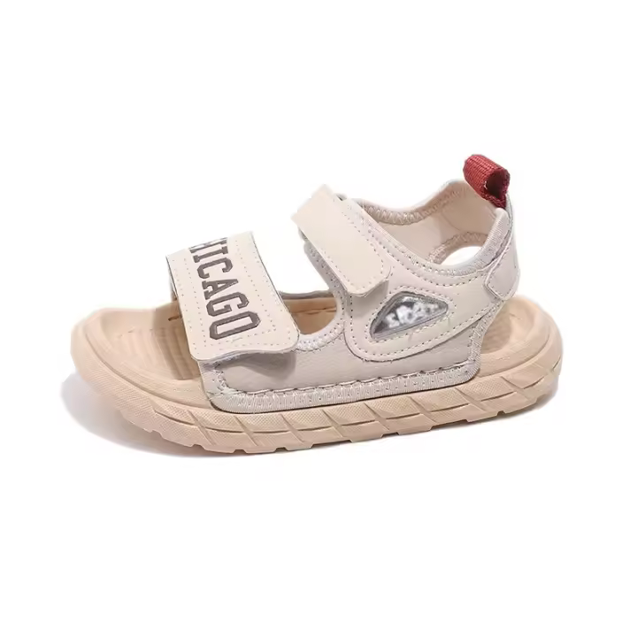 Sandalias deportivas de Punta abierta para niños, zapatos informales antideslizantes de suela suave, versátiles para playa, resistentes al desgaste, novedad de verano 2024 - 1