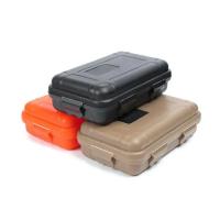 Cajas impermeables a prueba de golpes para exteriores, estuche hermético de supervivencia, almacenamiento EDC, herramientas de encendedores de viaje, contenedores sellados, 3 colores - details 2
