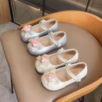 Zapatos planos de cuero para niña, calzado elegante de princesa para fiesta, fondo suave, primavera y otoño, novedad - details 11