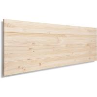 Cabecero de Cama de Madera Color Crudo para Pared. Cabecero de Tablas Horizontales. Estilo Vintage, para - details 0