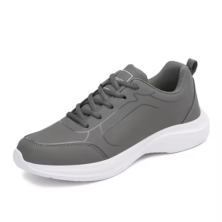 Zapatillas de Correr para Hombres Calentitas de Invierno Zapatillas Suaves Antideslizantes Transpirables Zapatos de Caminar Ligeros y Casuales - 1