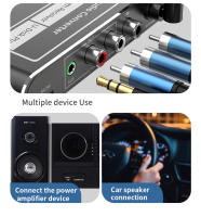 Receptor de Audio HIFI con Bluetooth 5,2, convertidor DAC Coaxial Digital a analógico de 3,5mm, AUX, RCA, Mic, u-disk Jack, adaptador inalámbrico ESTÉREO - details 6