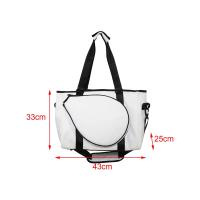 Tennis Shoulder Bag with Removable Shoulder Strap Tennis Tote Bag for Travel Squash Racquets Tennis Racket Fitness Equipment