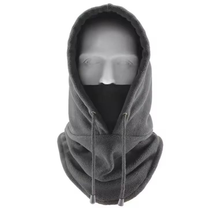 Gorro de Lana Polar para hombre y Mujer, pasamantañas, Máscara de Esquí, gorros calidos a pruteba de Viento, Cara complete, Invierno - 1