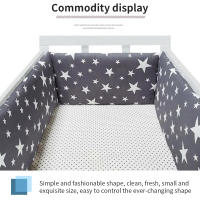 Protector de cuna Chichonera Para bebé, barrera envolvente Para cama infantil, cojín Para recién nacidos, cuna trenzada - details 7