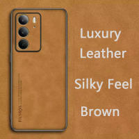 Funda de cuero retro para teléfono de negocios OPPO Realme C75, cubierta protectora a prueba de golpes para prevención de caídas - details 4