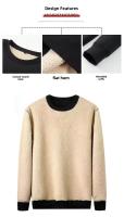 Sudadera gruesa con forro polar para hombre, nuevo estilo de invierno, holgada, cálida, deportiva, para hombres jóvenes - details 5