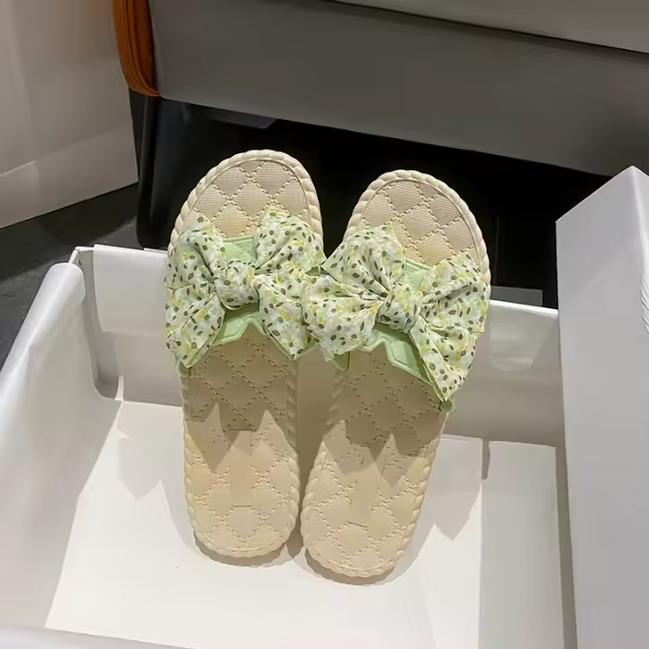 Chanclas de Playa para Mujer de Estilo de Hada Suela de Goma Resistente a Abrasiones - 1