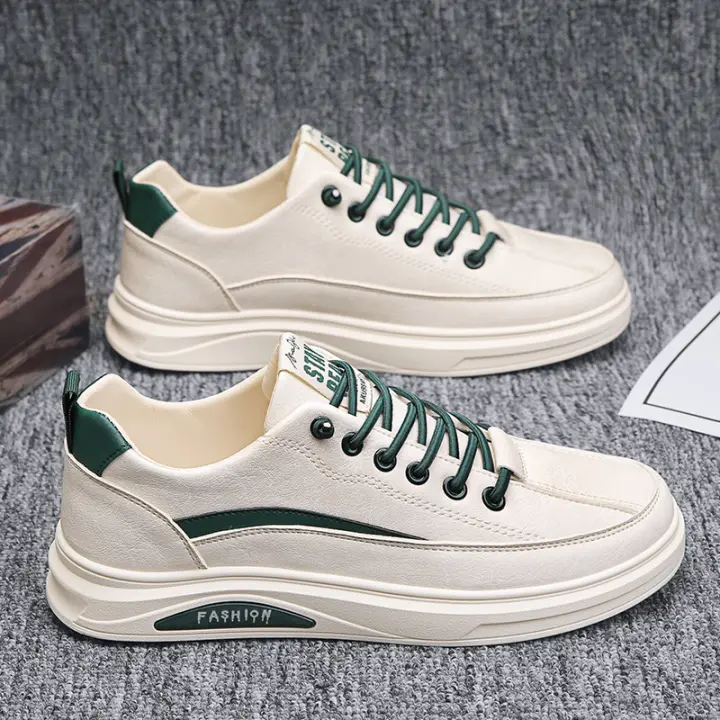 Los Hombres Nuevos Zapatos Blancos Deportes Y Ocio Zapatos De La Junta De Los Hombres Zapatos Versátiles De Los Hombres - 1