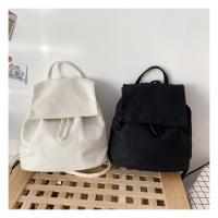 Mochila pequeña simple mochila de mujer bolsa pequeña de lona pequeña y liviana salir viaje de excursión de primavera - details 19
