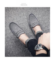 Mocasines suaves de cuero para hombre, zapatos de conducción, antiterciopelo, informales - details 0