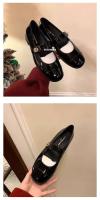 Zapatos planos con diamantes de imitación puntiagudos, zapatos de vestir cómodos para boda con flores brillantes - details 1