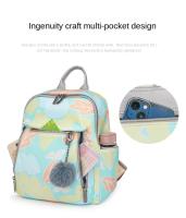 OKKID Mochila Compacta Diseño Mini Negro para Mujer Ideal para Senderismo y Escuela - details 6