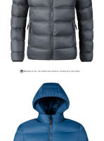 Chaqueta Parka de Invierno para Hombres Cálida, Gruesa, A Prueba de Viento, Moda Casual Elegante - details 9