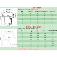 Conjunto Casual de Verano para Hombre Pantalones Cortos, Camiseta de Manga Corta, Conjunto Deportivo Transpirable y Secado Rápido - details 0