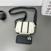 Bolso de mensajero para hombre, nuevo bolso de caja personalizado, simple bolso cuadrado pequeño, bolso de móvil con estilo de PU, bolso de mensajero para mujer. - details 21