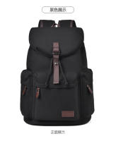 Nuevo bolso de viaje versátil de alta gama a la moda con espalda y hombro, bolso de viaje para ordenador de gran capacidad para hombre, bolso de lona informal a la moda - details 10
