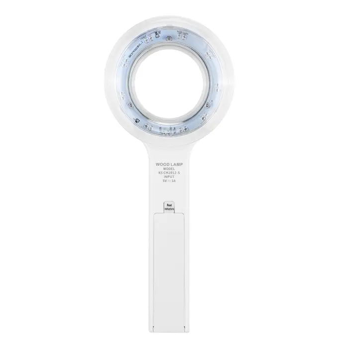 Lámpara de madera para el cuidado de la piel, analizador de piel, belleza con aumento UV, pruebas faciales, luz de madera, detección de análisis de la piel - 1
