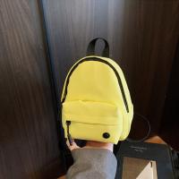 Bolso de hombro informal de estilo coreano para niños, bolso cruzado de lona ligero de color sólido, monedero, bolso deportivo, bolso de viaje para niños - details 6